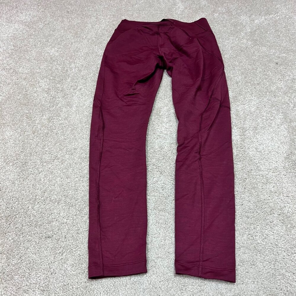 Outdoor Voices Leggings Cropped Compression Women's Red Size Small